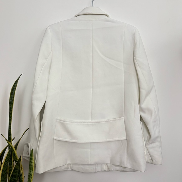 RW&CO Double Breasted Coat in Winter White - Picture 9 of 9